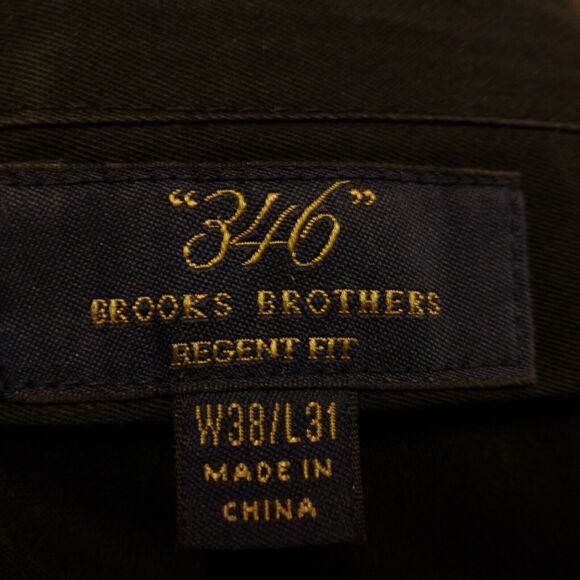 Brooks Brothers suit mens 346 regent fit 45L wool 38x31 gray 2 peice pants blzer - Picture 16 of 16